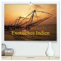 Exotisches Indien (hochwertiger Premium Wandkalender 2025 DIN A2 quer), Kunstdruck in Hochglanz