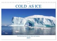 Cold as Ice - Eindrücke aus Arktis und Antarktis (Wandkalender 2025 DIN A4 quer), CALVENDO Monatskalender