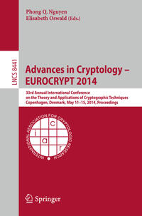 Advances in Cryptology – EUROCRYPT 2014