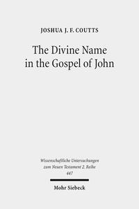 The Divine Name in the Gospel of John