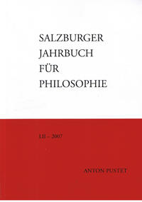 Salzburger Jahrbuch für Philosophie