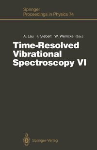 Time-Resolved Vibrational Spectroscopy VI