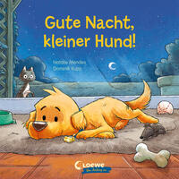 Gute Nacht, kleiner Hund!