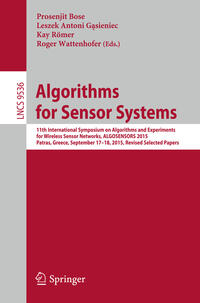 Algorithms for Sensor Systems