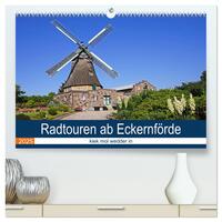 Radtouren ab Eckernförde (hochwertiger Premium Wandkalender 2025 DIN A2 quer), Kunstdruck in Hochglanz