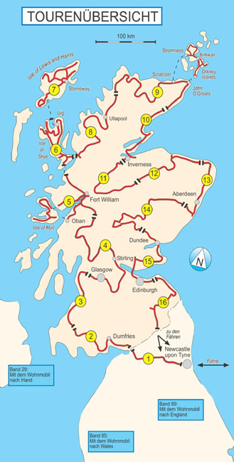 Mit dem Wohnmobil nach Schottland