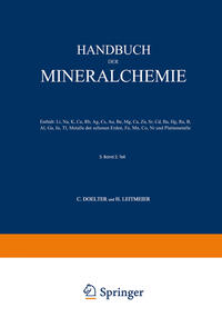 Handbuch der Mineralchemie