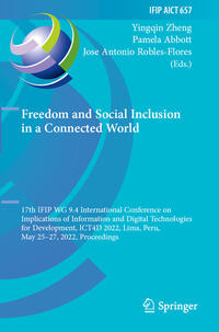 Freedom and Social Inclusion in a Connected World