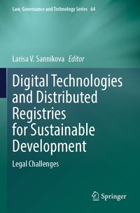 Digital Technologies and Distributed Registries for Sustainable Development