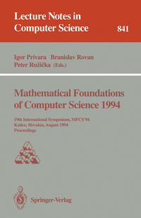 Mathematical Foundations of Computer Science 1994