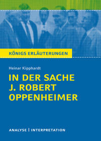 In der Sache J. Robert Oppenheimer von Heinar Kipphardt