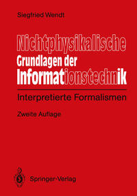 Nichtphysikalische Grundlagen der Informationstechnik