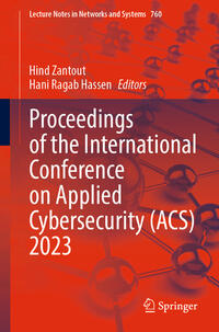 Proceedings of the International Conference on Applied Cybersecurity (ACS) 2023