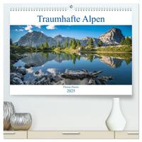 Traumhafte Alpen (hochwertiger Premium Wandkalender 2025 DIN A2 quer), Kunstdruck in Hochglanz