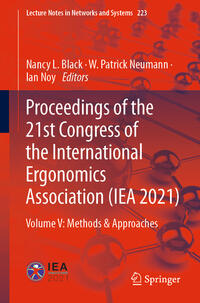 Proceedings of the 21st Congress of the International Ergonomics Association (IEA 2021)