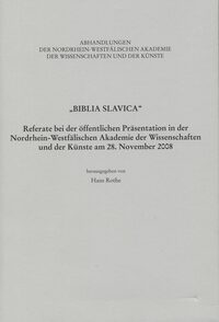 "Biblia Slavica"