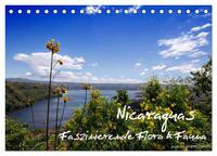 Nicaraguas faszinierende Flora & Fauna (Tischkalender 2025 DIN A5 quer), CALVENDO Monatskalender