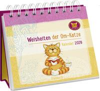 Mini-Wochenkalender 2026: Weisheiten der Om-Katze