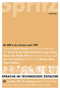 Die DDR in der Literatur nach 1989