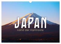 Japan - Land der Kontraste (Wandkalender 2025 DIN A3 quer), CALVENDO Monatskalender