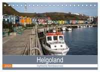 Helgoland - idyllische Nordseeinsel (Tischkalender 2025 DIN A5 quer), CALVENDO Monatskalender