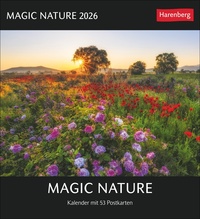 Magic Nature Postkartenkalender Kalender 2026 - Kalender mit 53 Postkarten