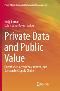 Private Data and Public Value