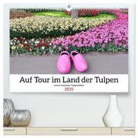 Auf Tour im Land der Tulpen (hochwertiger Premium Wandkalender 2025 DIN A2 quer), Kunstdruck in Hochglanz