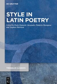 Style in Latin Poetry