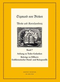 Anhang zu Todes-Gedanken und Todten-Andenken