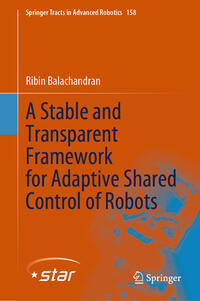 A Stable and Transparent Framework for Adaptive Shared Control of Robots