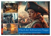 Fluch der Schwarzen Flagge (Wandkalender 2026 DIN A2 quer), CALVENDO Monatskalender