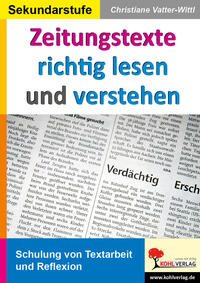 Zeitungstexte richtig lesen und verstehen