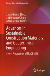 Advances in Sustainable Construction Materials and Geotechnical Engineering