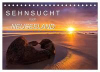 Sehnsucht nach Neuseeland (Tischkalender 2025 DIN A5 quer), CALVENDO Monatskalender