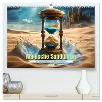 Magische Sanduhren (hochwertiger Premium Wandkalender 2025 DIN A2 quer), Kunstdruck in Hochglanz