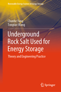 Underground Rock Salt Used for Energy Storage