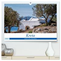 Kreta - malerische Ansichten (hochwertiger Premium Wandkalender 2025 DIN A2 quer), Kunstdruck in Hochglanz