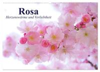 Rosa. Herzenswärme und Verliebtheit (Wandkalender 2025 DIN A2 quer), CALVENDO Monatskalender