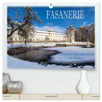 Fasanerie - schönstes Barockschloss Hessens (hochwertiger Premium Wandkalender 2025 DIN A2 quer), Kunstdruck in Hochglanz