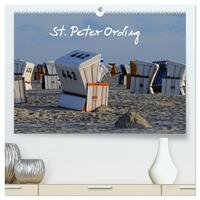 St. Peter Ording (hochwertiger Premium Wandkalender 2025 DIN A2 quer), Kunstdruck in Hochglanz