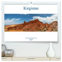 Kirgistan - Landschaftsimpressionen (hochwertiger Premium Wandkalender 2025 DIN A2 quer), Kunstdruck in Hochglanz