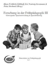 Forschung in der Frühpädagogik III