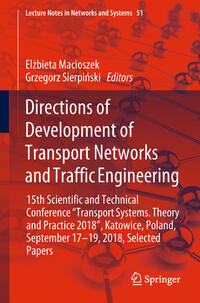 Directions of Development of Transport Networks and Traffic Engineering