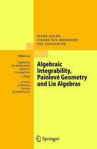 Algebraic Integrability, Painlevé Geometry and Lie Algebras