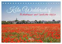 Köln Widdersdorf - Blütenträume und ländliche Idylle (Tischkalender 2025 DIN A5 quer), CALVENDO Monatskalender