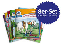 Prinzessin, Pferde und alles, was Lesemäuse lieben - Bambini Set mit 8 x 8 Bambini Titeln