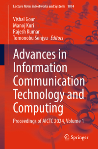 Advances in Information Communication Technology and Computing