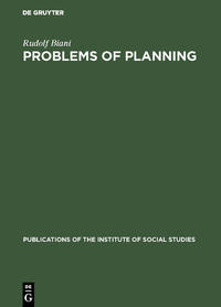 Problems of planning