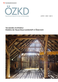 Österreichische Zeitschrift für Kunst und Denkmalpflege LXXVIII, Heft 4